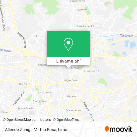 Mapa de Allende Zuniga Mirtha Rosa