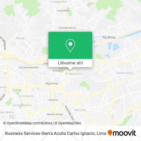 Mapa de Business Services-Sierra Acuña Carlos Ignacio