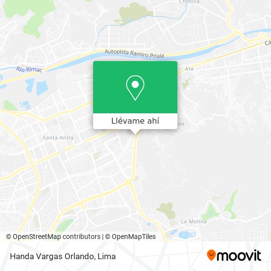 Mapa de Handa Vargas Orlando