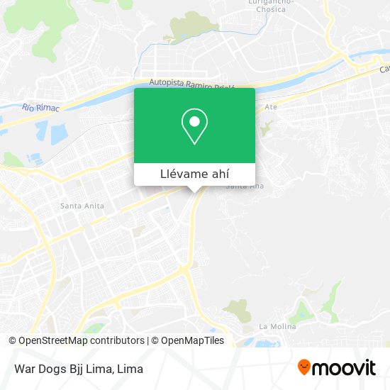 Mapa de War Dogs Bjj Lima