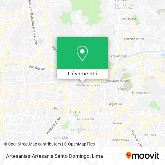 Mapa de Artesanias-Artesania Santo Domingo