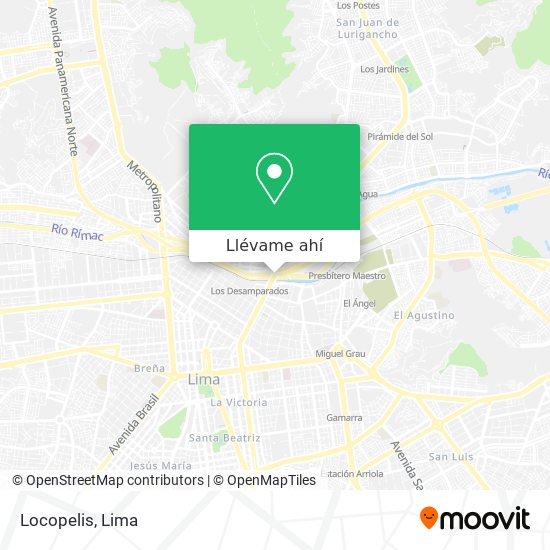 Cómo llegar a Locopelis Lima en Autobús?