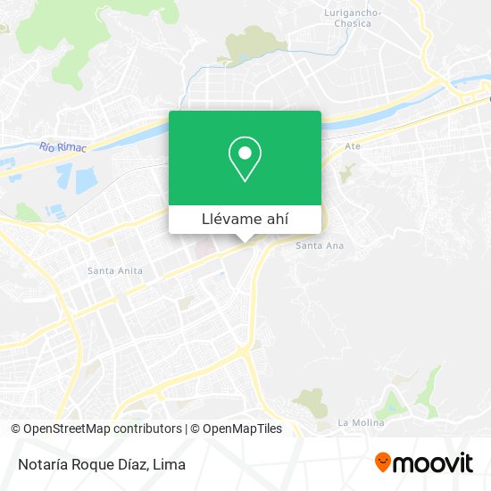 Mapa de Notaría Roque Díaz