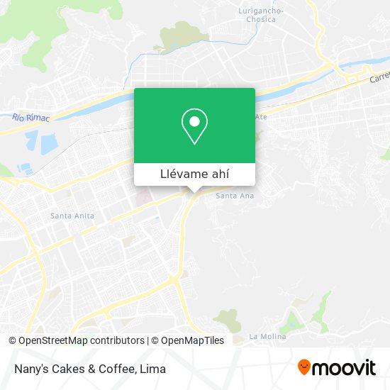 Mapa de Nany's Cakes & Coffee