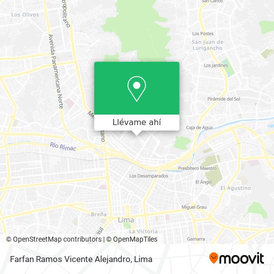 Mapa de Farfan Ramos Vicente Alejandro