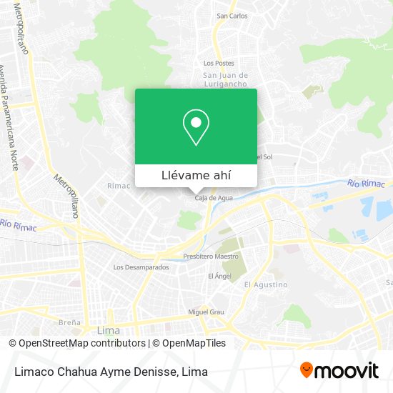 Mapa de Limaco Chahua Ayme Denisse