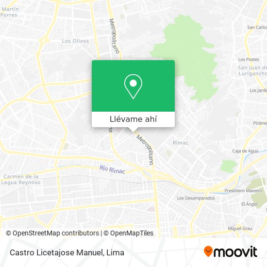 Mapa de Castro Licetajose Manuel