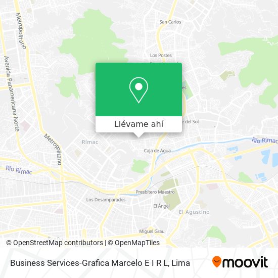 Mapa de Business Services-Grafica Marcelo E I R L