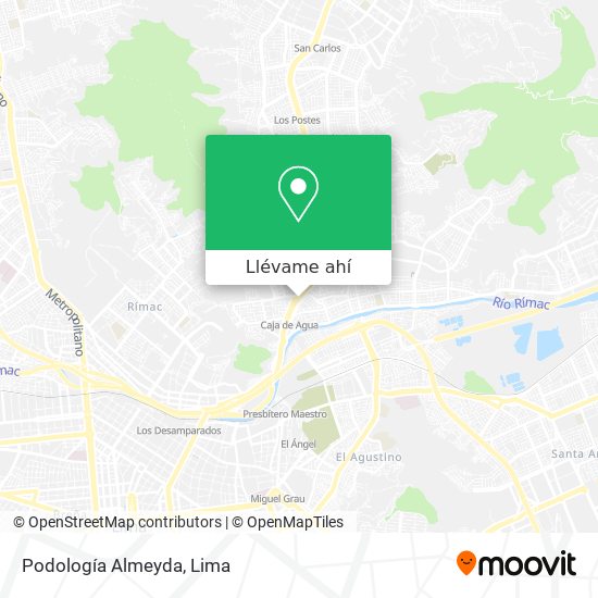 Mapa de Podología Almeyda