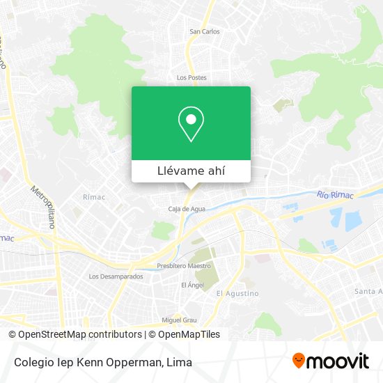 Mapa de Colegio Iep Kenn Opperman