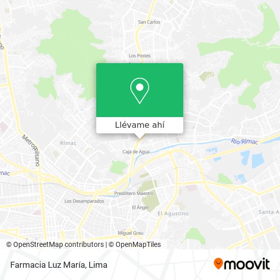 Mapa de Farmacia Luz María