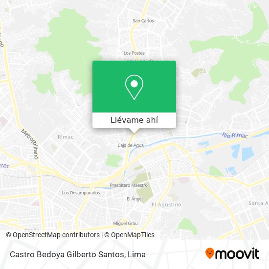 Mapa de Castro Bedoya Gilberto Santos