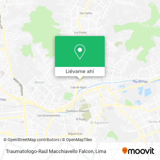 Mapa de Traumatologo-Raúl Macchiavello Falcon