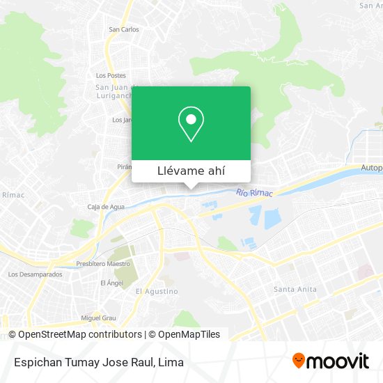 Mapa de Espichan Tumay Jose Raul