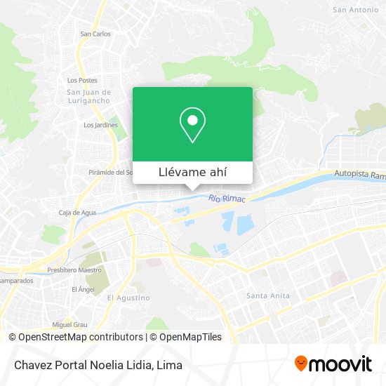 Mapa de Chavez Portal Noelia Lidia