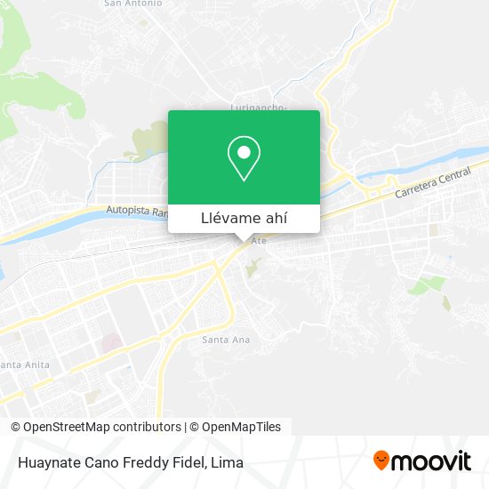 Mapa de Huaynate Cano Freddy Fidel