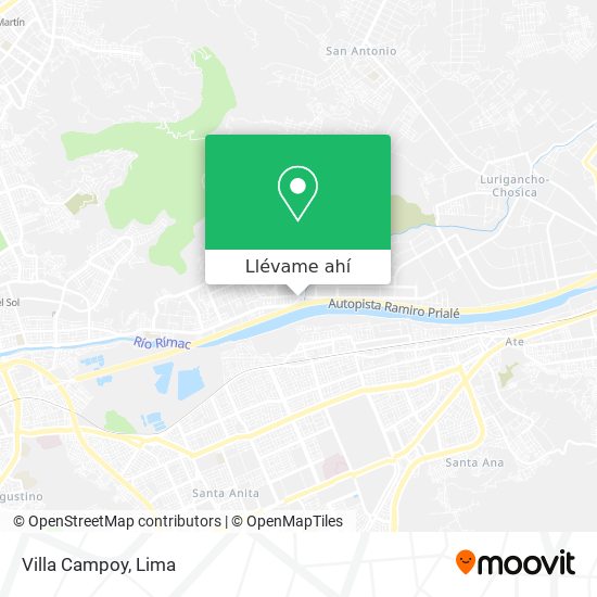 Mapa de Villa Campoy