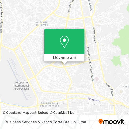 Mapa de Business Services-Vivanco Torre Braulio