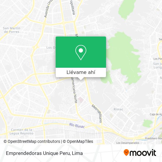 Mapa de Emprendedoras Unique Peru