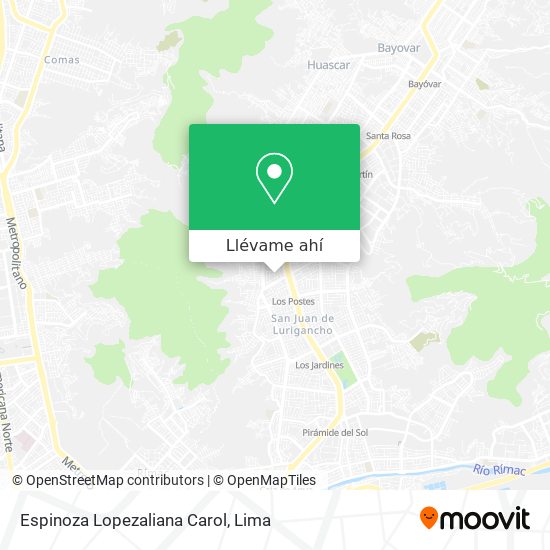 Mapa de Espinoza Lopezaliana Carol