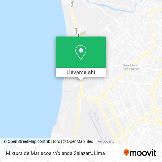 Mapa de Mixtura de Mariscos \Yolanda Salazar\