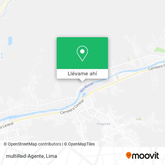 Mapa de multiRed-Agente