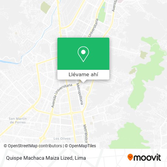 Mapa de Quispe Machaca Maiza Lized