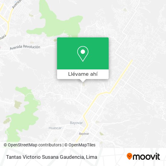 Mapa de Tantas Victorio Susana Gaudencia