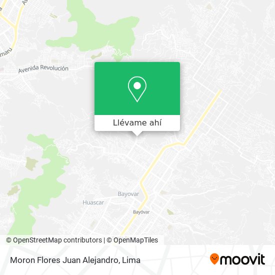 Mapa de Moron Flores Juan Alejandro