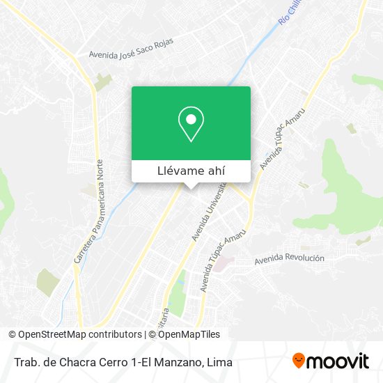 Mapa de Trab. de Chacra Cerro 1-El Manzano
