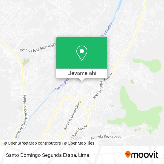 Mapa de Santo Domingo Segunda Etapa