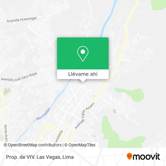 Mapa de Prop. de VIV. Las Vegas