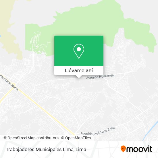 Mapa de Trabajadores Municipales Lima