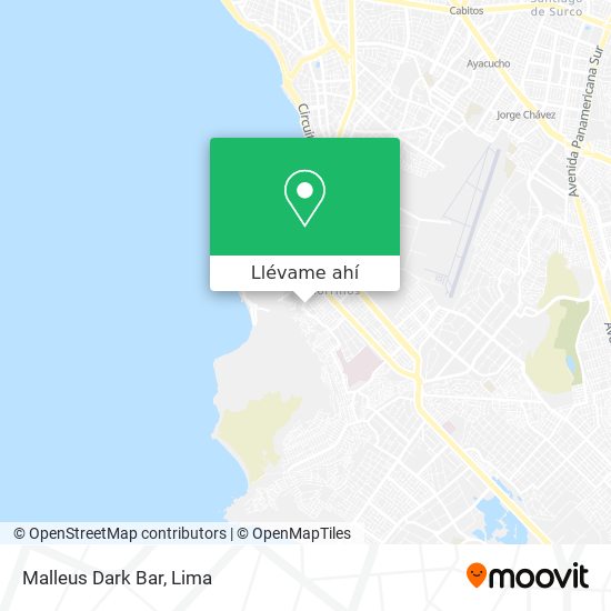 Mapa de Malleus Dark Bar