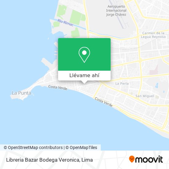 Mapa de Libreria Bazar Bodega Veronica