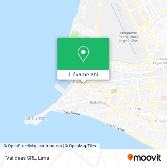 Mapa de Valideas SRL