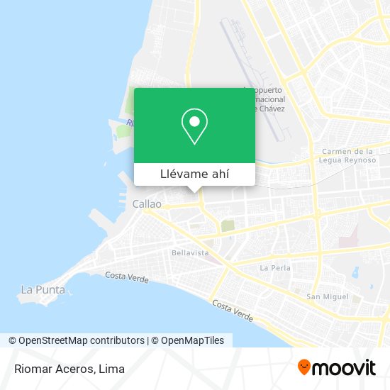 Mapa de Riomar Aceros