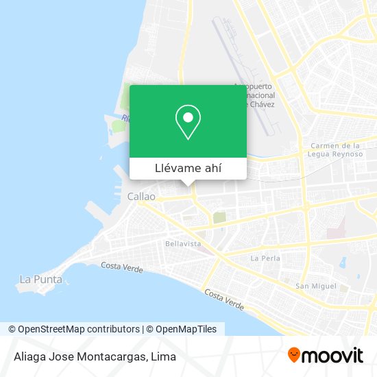 Mapa de Aliaga Jose Montacargas