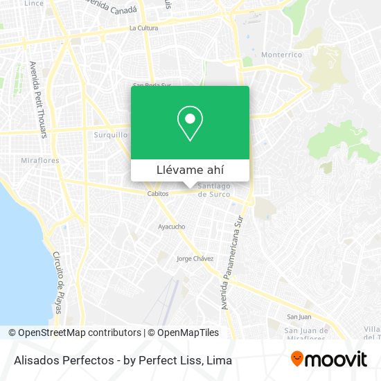 Mapa de Alisados Perfectos - by Perfect Liss
