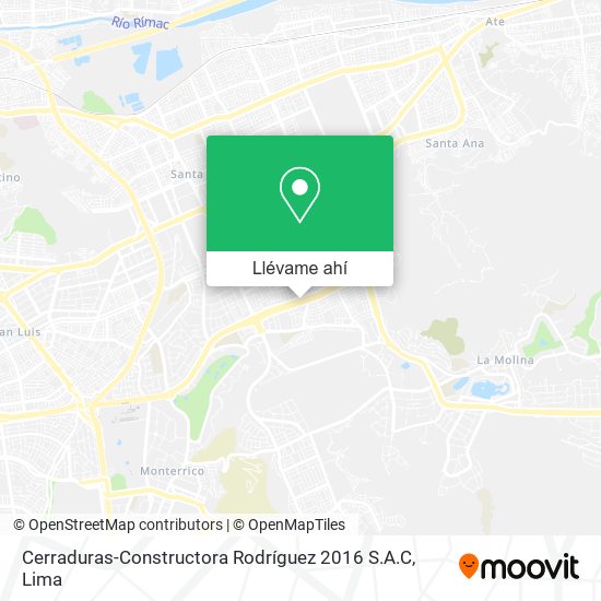 Mapa de Cerraduras-Constructora Rodríguez 2016 S.A.C