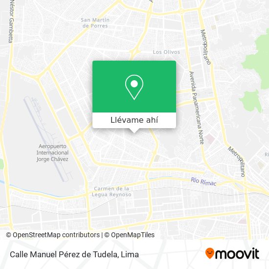 Mapa de Calle Manuel Pérez de Tudela