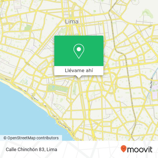 Mapa de Calle Chinchón 83