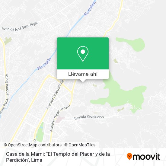 Mapa de Casa de la Mami: "El Templo del Placer y de la Perdición"