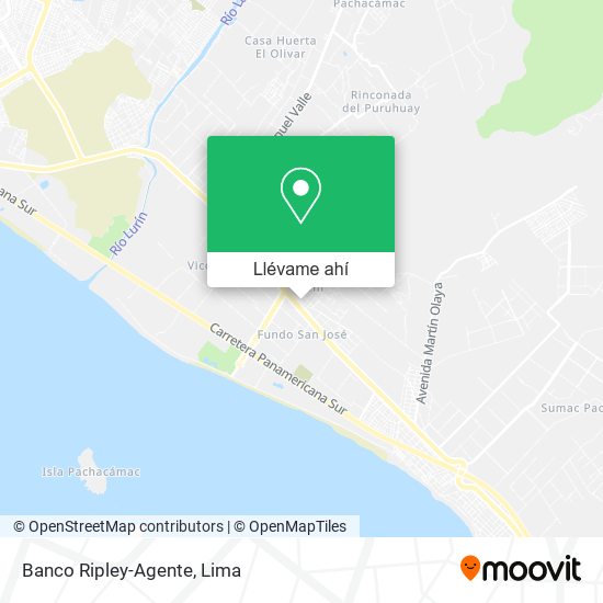 Mapa de Banco Ripley-Agente