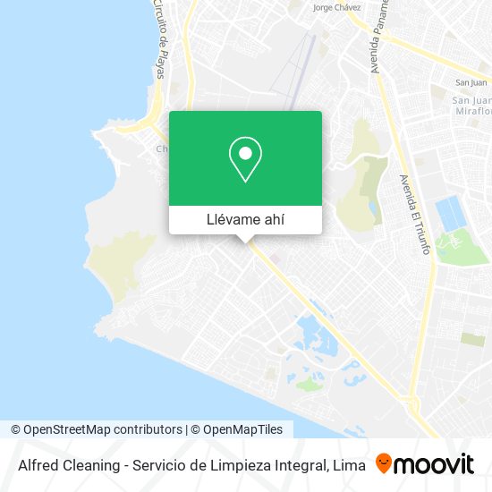 Mapa de Alfred Cleaning - Servicio de Limpieza Integral