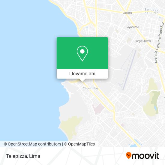 Mapa de Telepizza