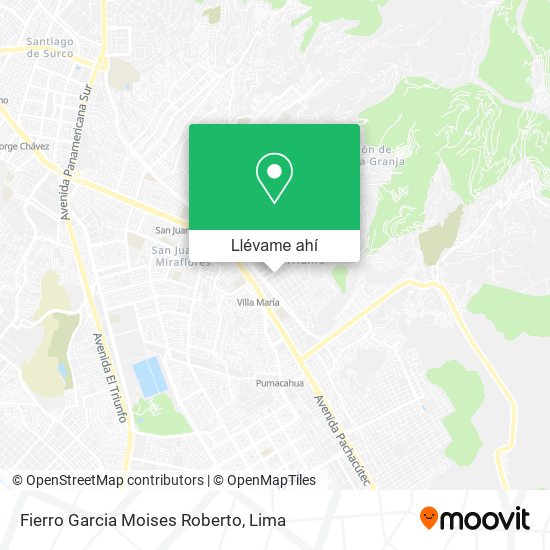 Mapa de Fierro Garcia Moises Roberto