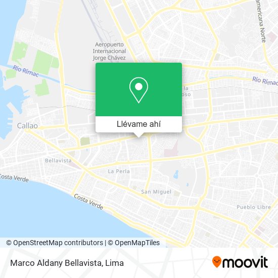 Mapa de Marco Aldany Bellavista