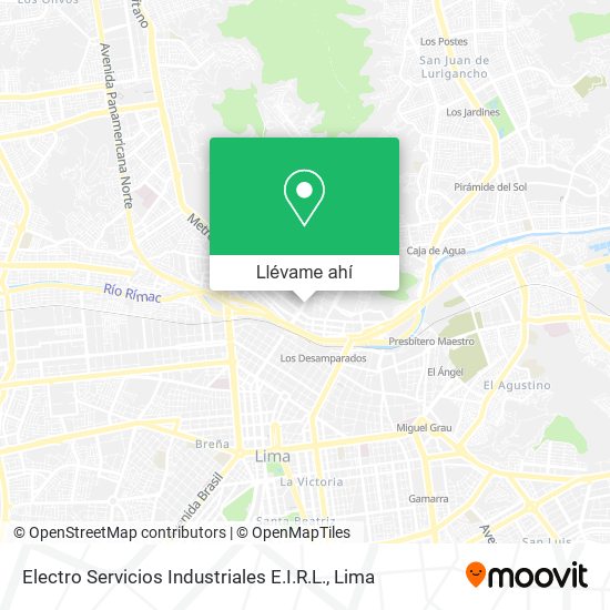 Mapa de Electro Servicios Industriales E.I.R.L.