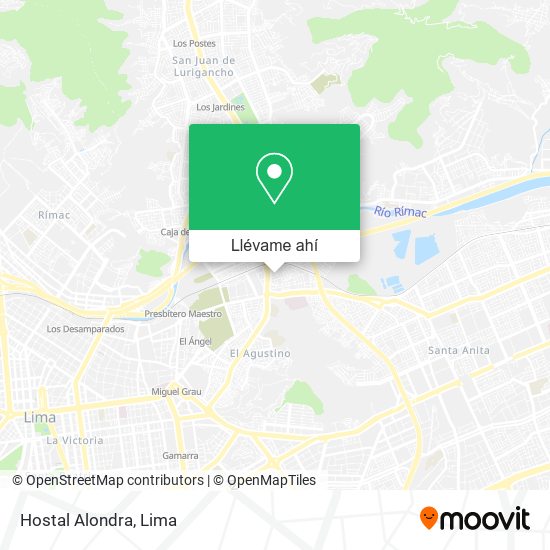 Mapa de Hostal Alondra